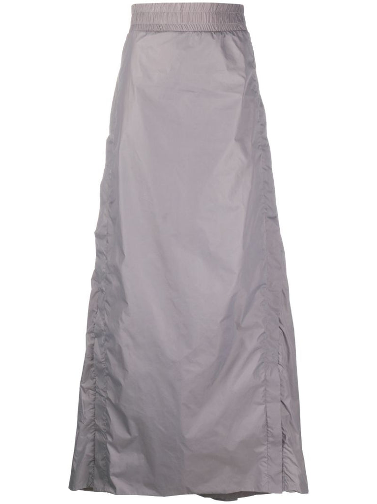 Grey Cargo Maxi Skirt