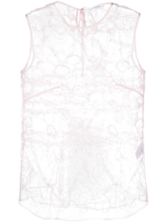 Pink Utania Lace Top