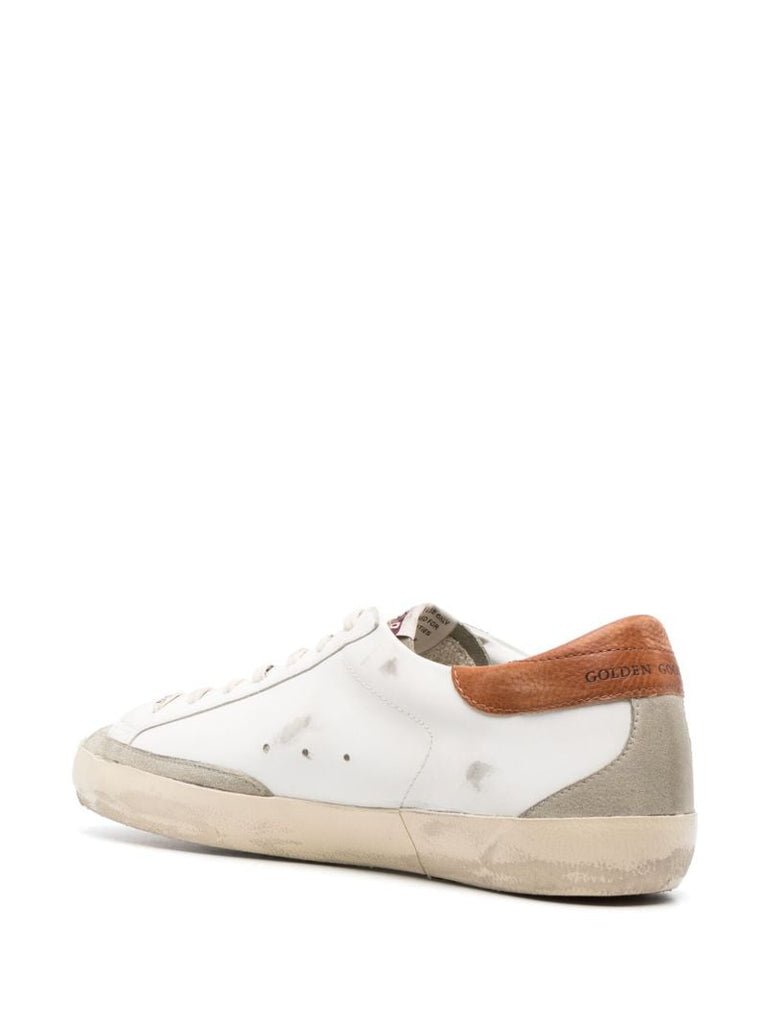 White Super-star Leather Sneakers