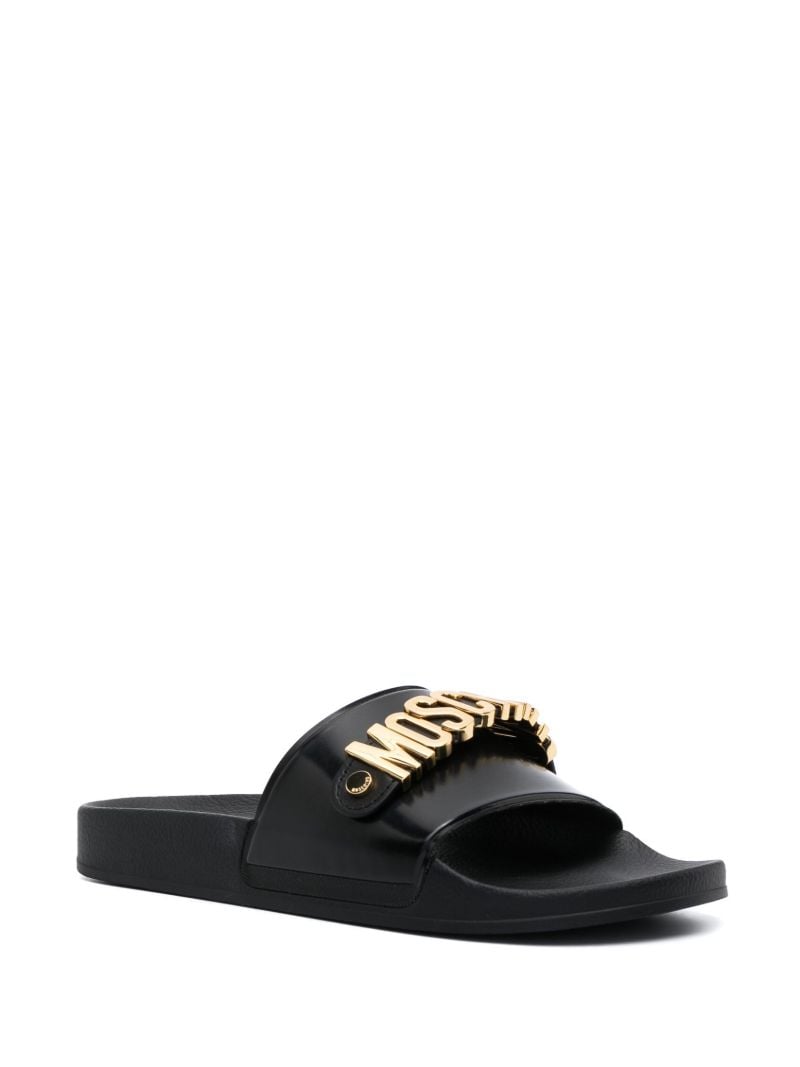 Black Logo Plaque Slides