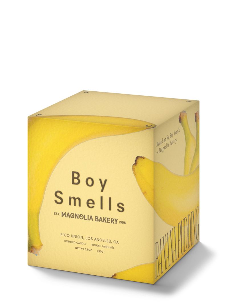 X Magnolia Bakery Yellow Banana Pudding Scented Candle