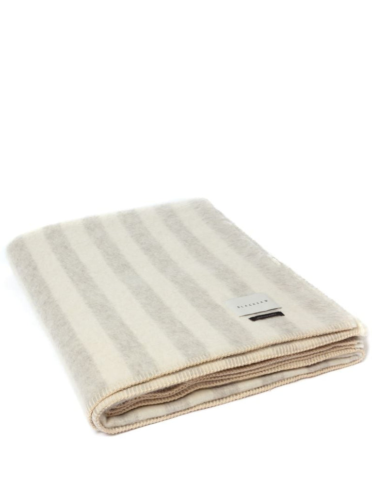 White Zero Dye Stills Heirloom Blanket