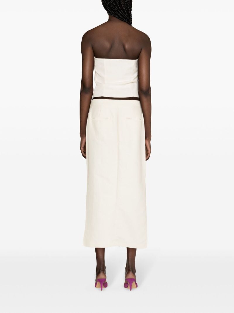 Neutral Tona Crop Top