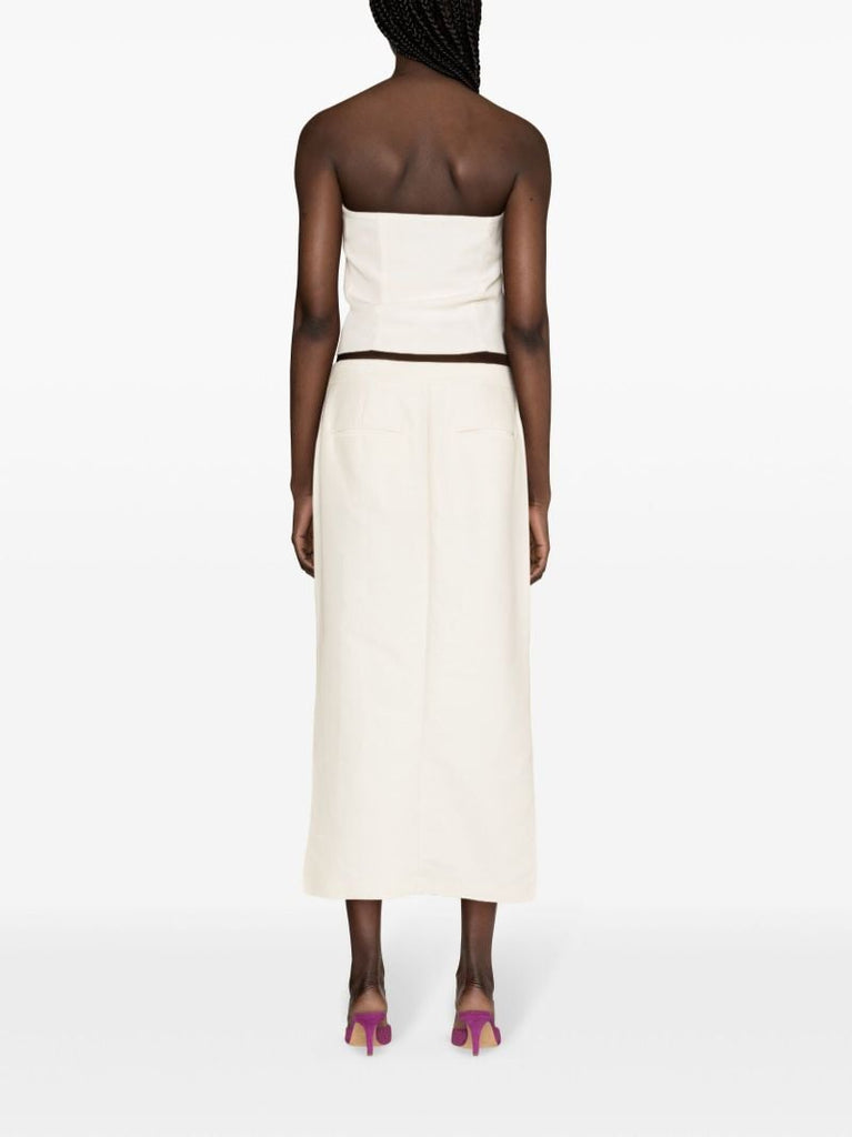 Neutral Tona Crop Top