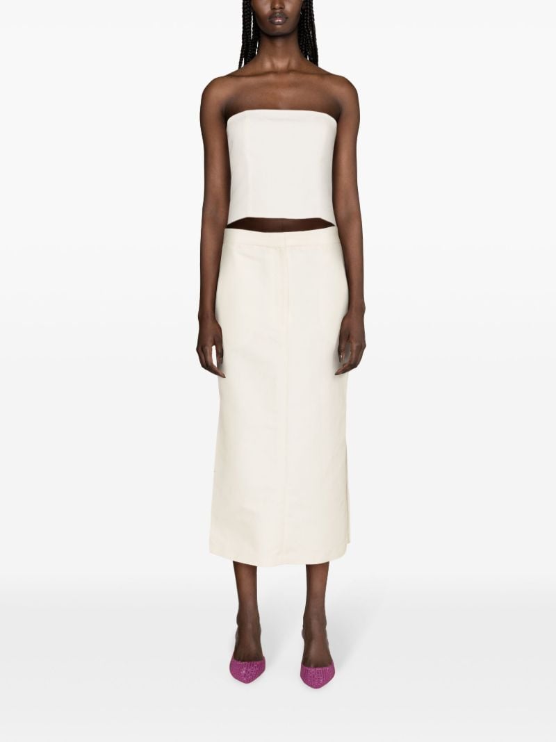 Neutral Tona Crop Top