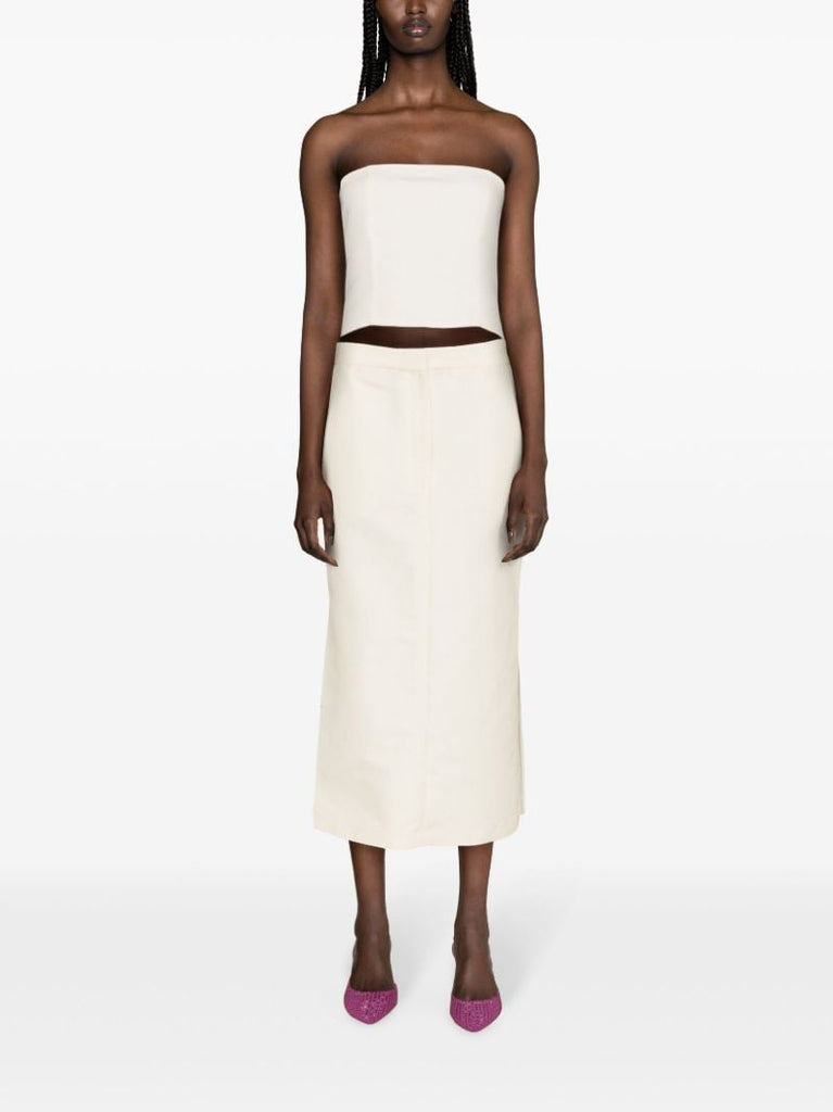 Neutral Tona Crop Top
