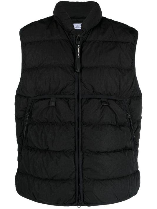 Black Eco-chrome R Padded Gilet