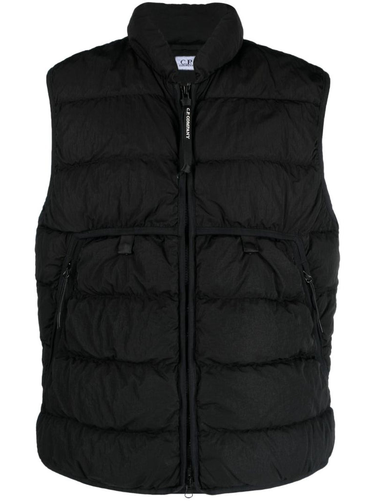 Black Eco-chrome R Padded Gilet