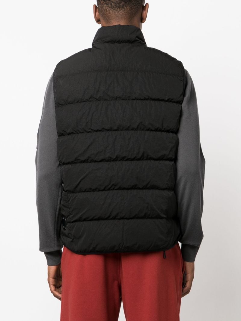 Black Eco-chrome R Padded Gilet