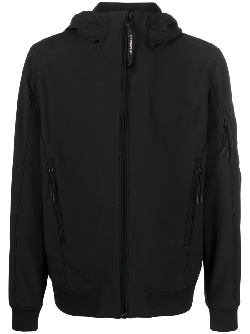 Black C.p. Shell-r Lens-detail Jacket