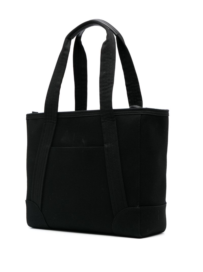 Black Judo Logo-patch Tote Bag