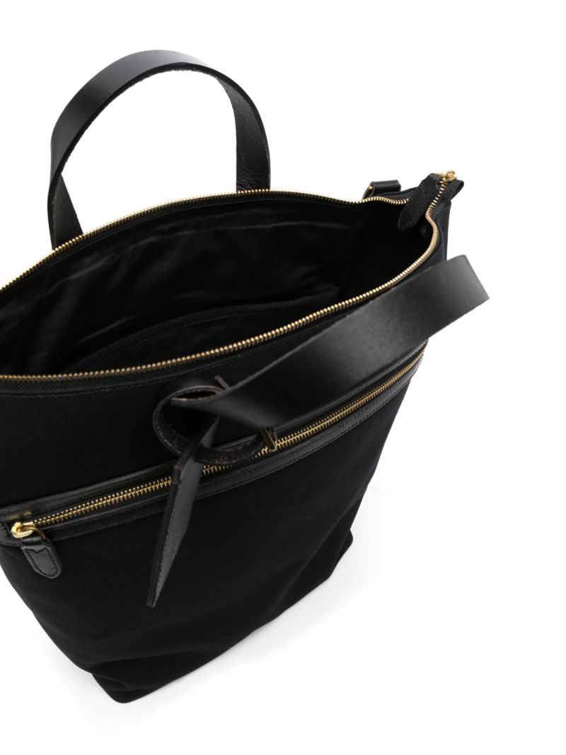 Black Canvas Tote Bag