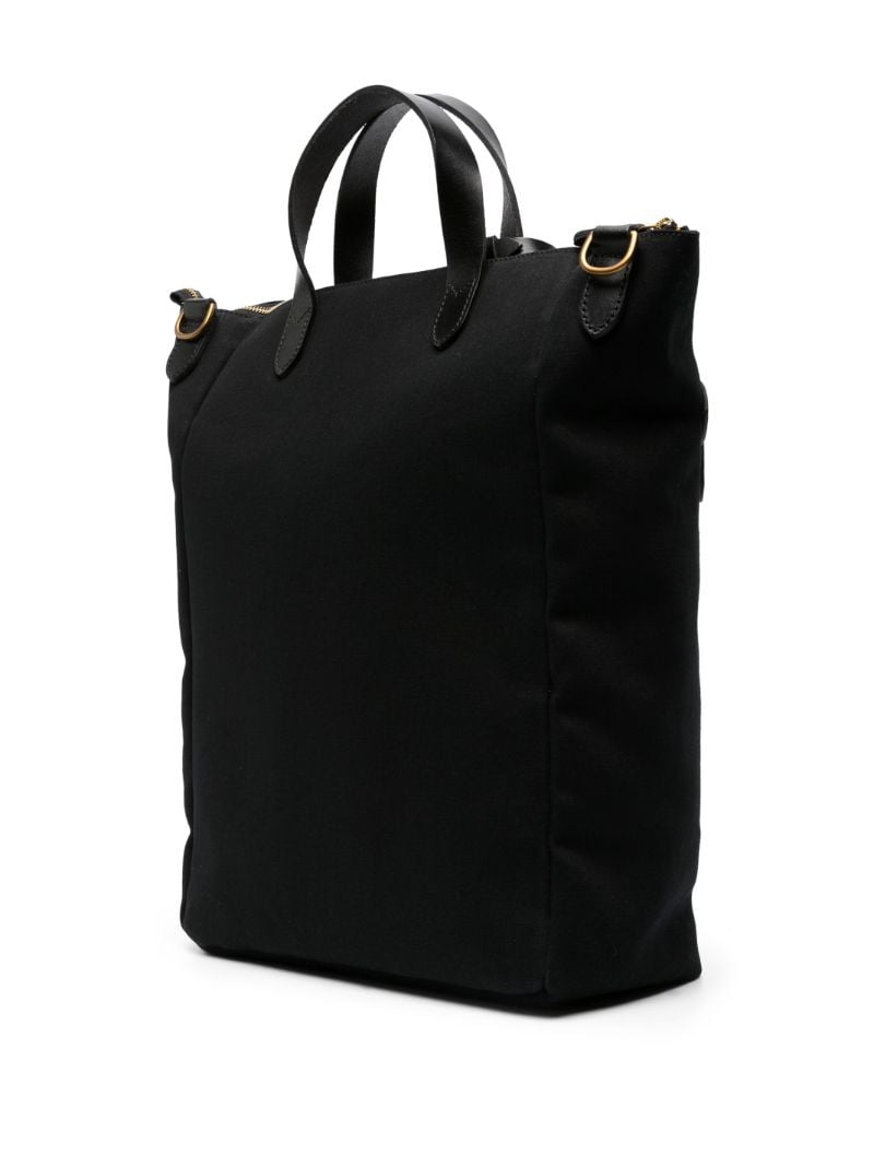 Black Canvas Tote Bag