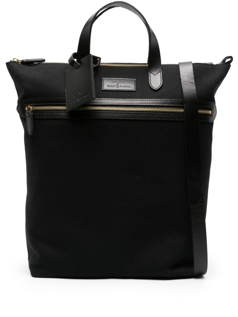 Black Canvas Tote Bag