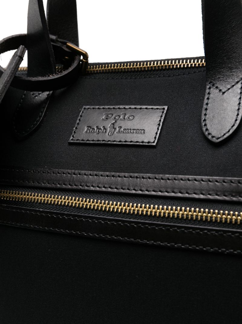 Black Canvas Tote Bag