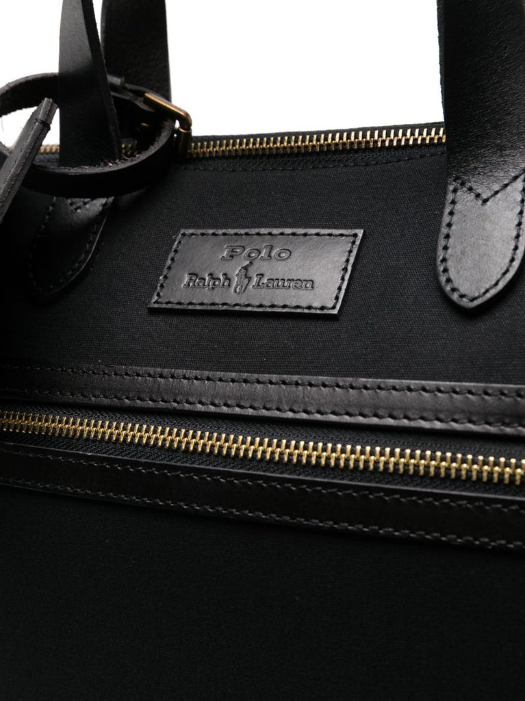 Black Canvas Tote Bag
