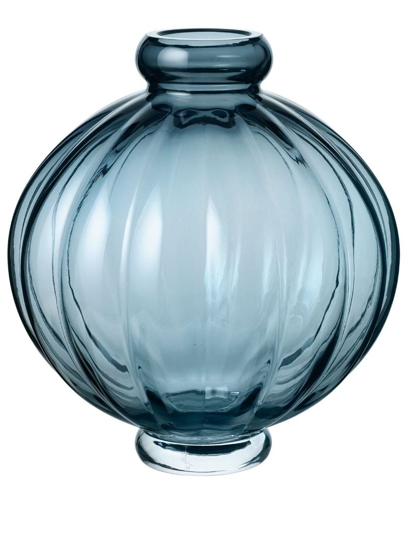 Blue Balloon 01 Glass Vase