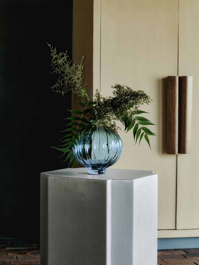 Blue Balloon 01 Glass Vase