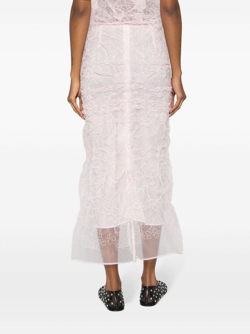 Pink Universe Denali Embroidered Skirt