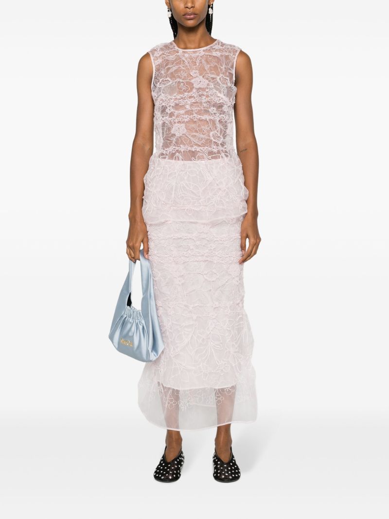 Pink Universe Denali Embroidered Skirt
