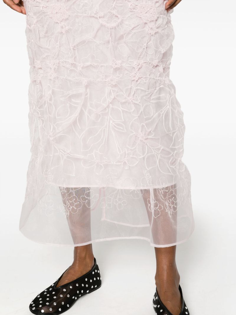 Pink Universe Denali Embroidered Skirt