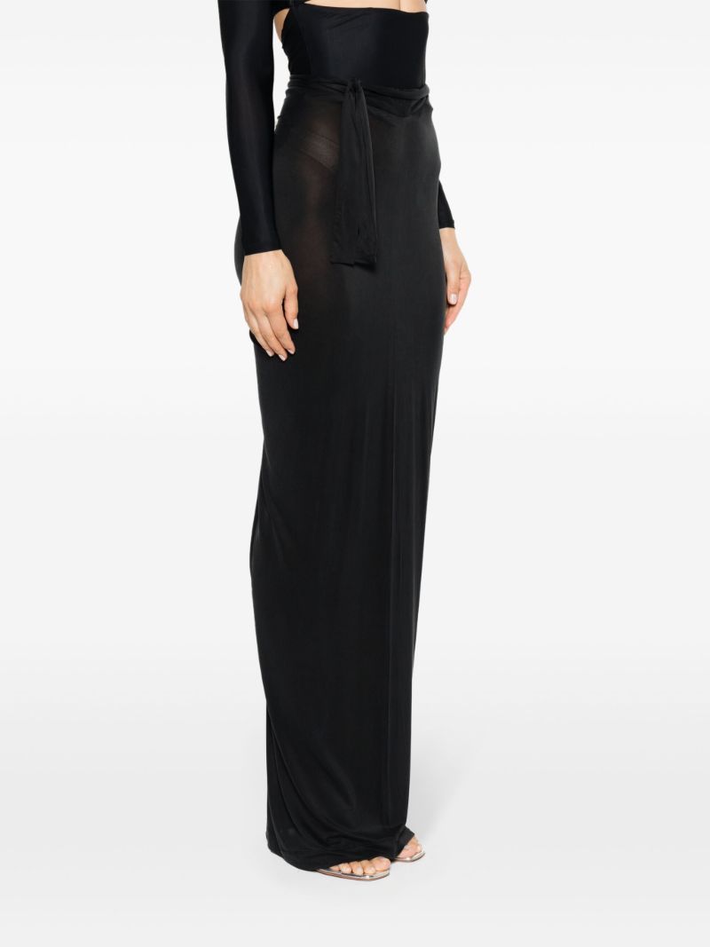 Black Hania Maxi Skirt