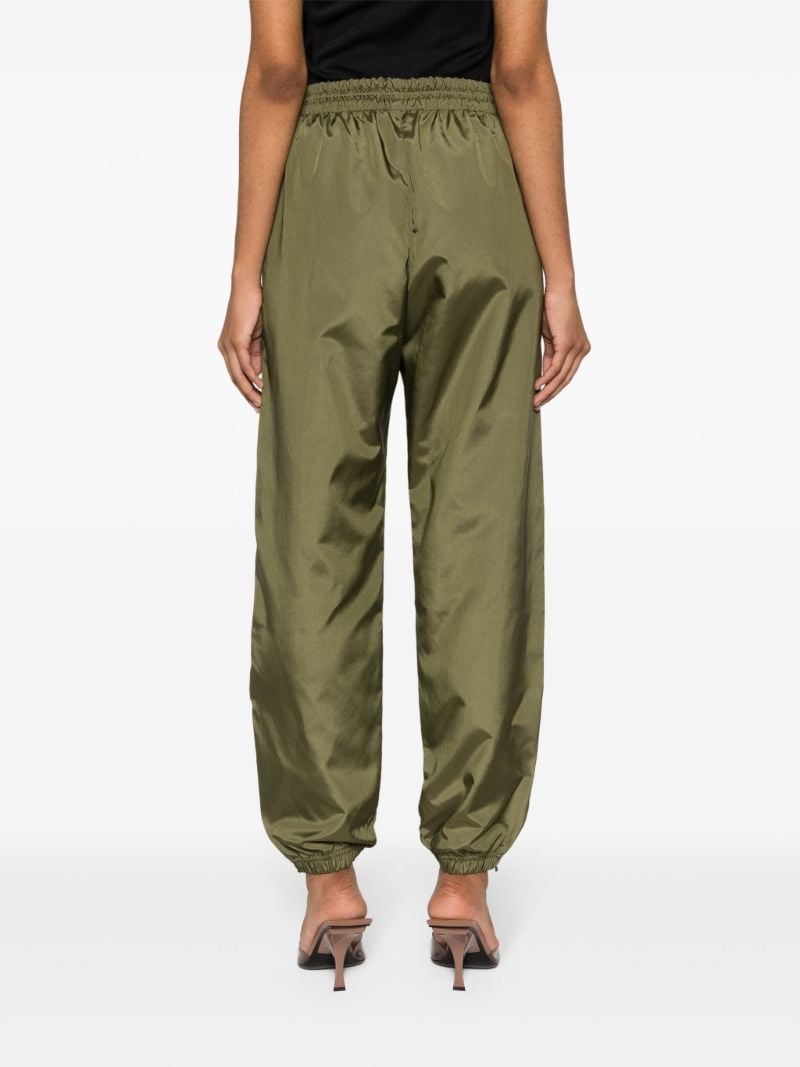 Green Utility Tapered-leg Trousers