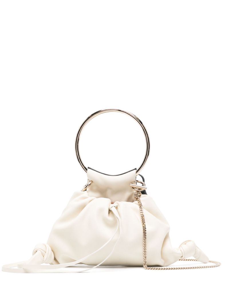 White Arlene Leather Mini Bag