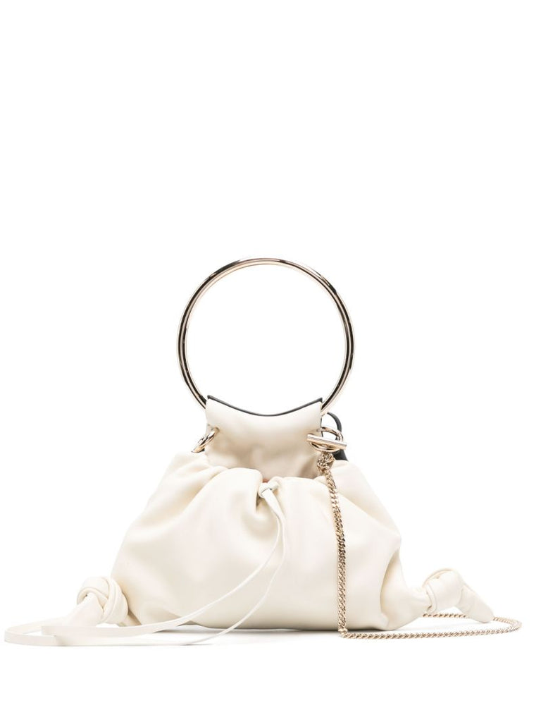 White Arlene Leather Mini Bag