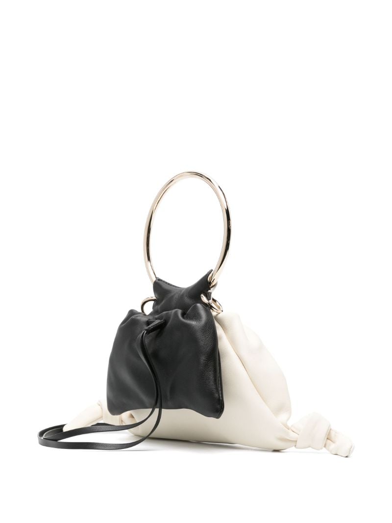 White Arlene Leather Mini Bag