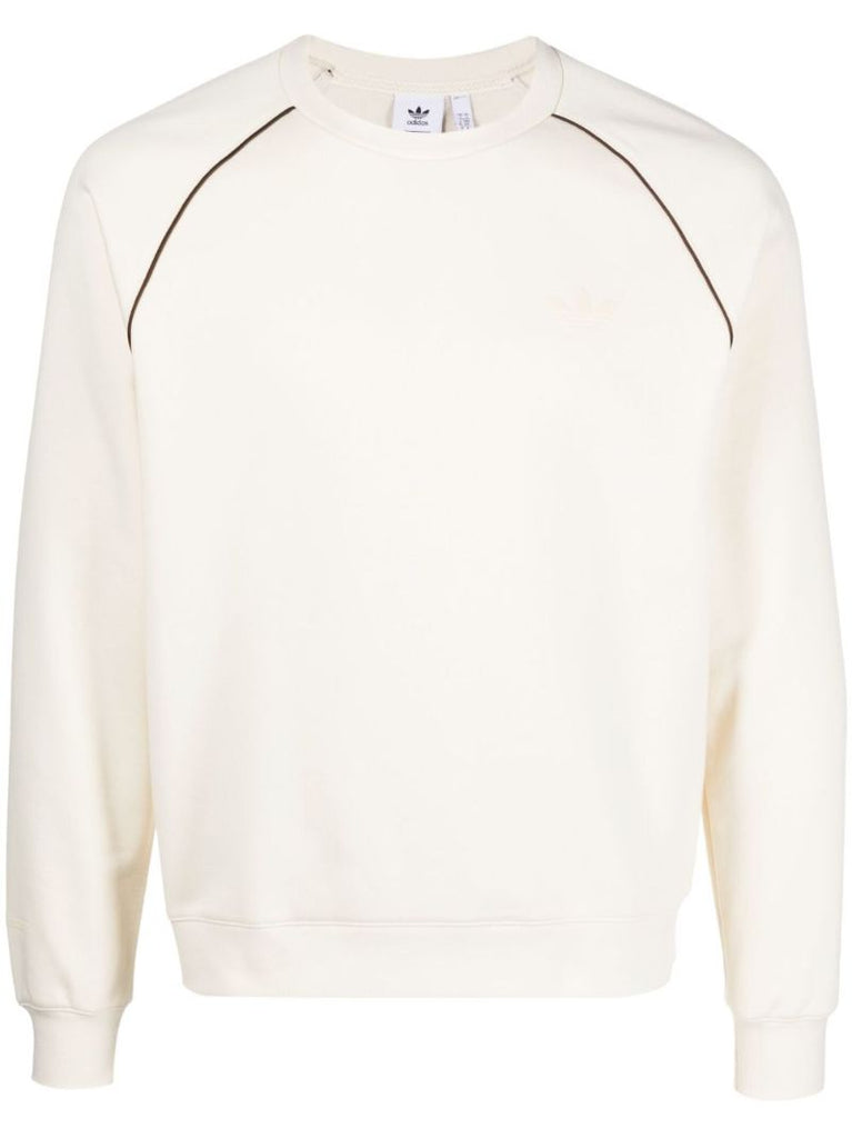 Neutral Seam Detailed Crew Neck Sweatshirt