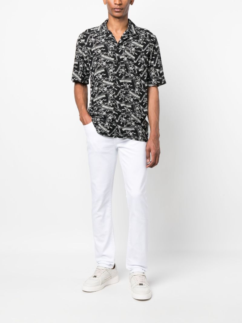 White Rocco Slim-cut Jeans