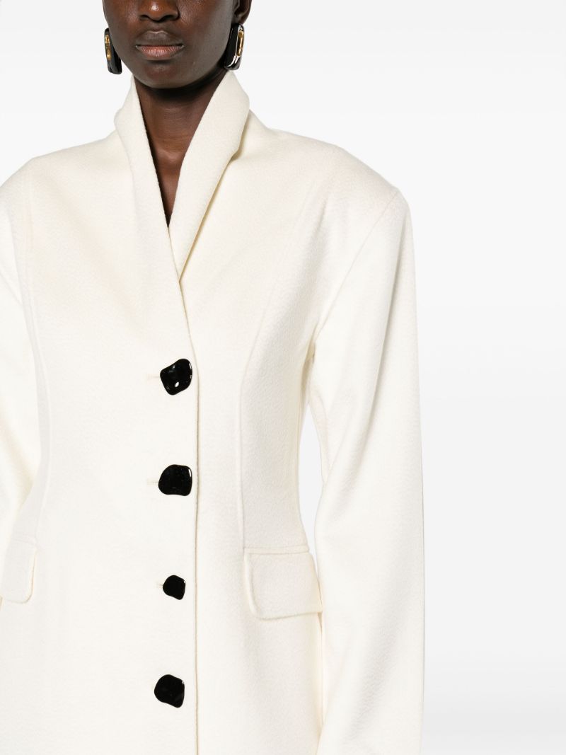 Neutral Karen Wool Coat
