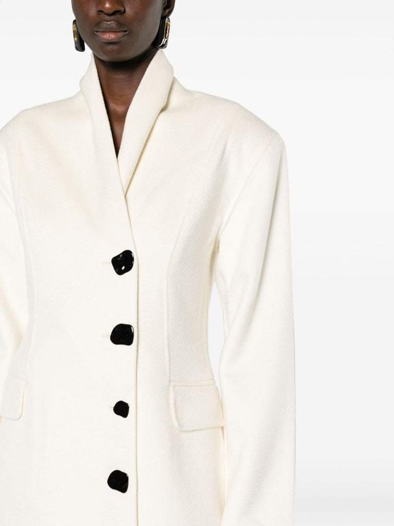 Neutral Karen Wool Coat