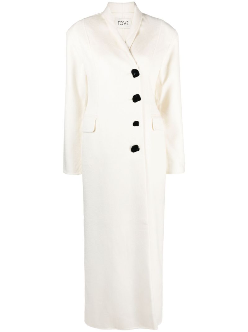 Neutral Karen Wool Coat