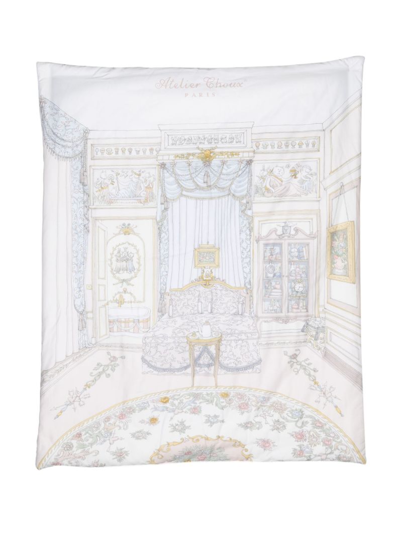 White French Bedroom Cotton Quilt