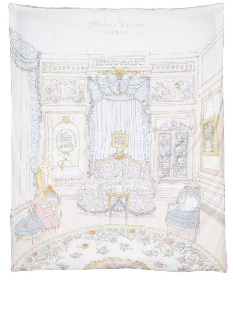White French Bedroom Cotton Quilt