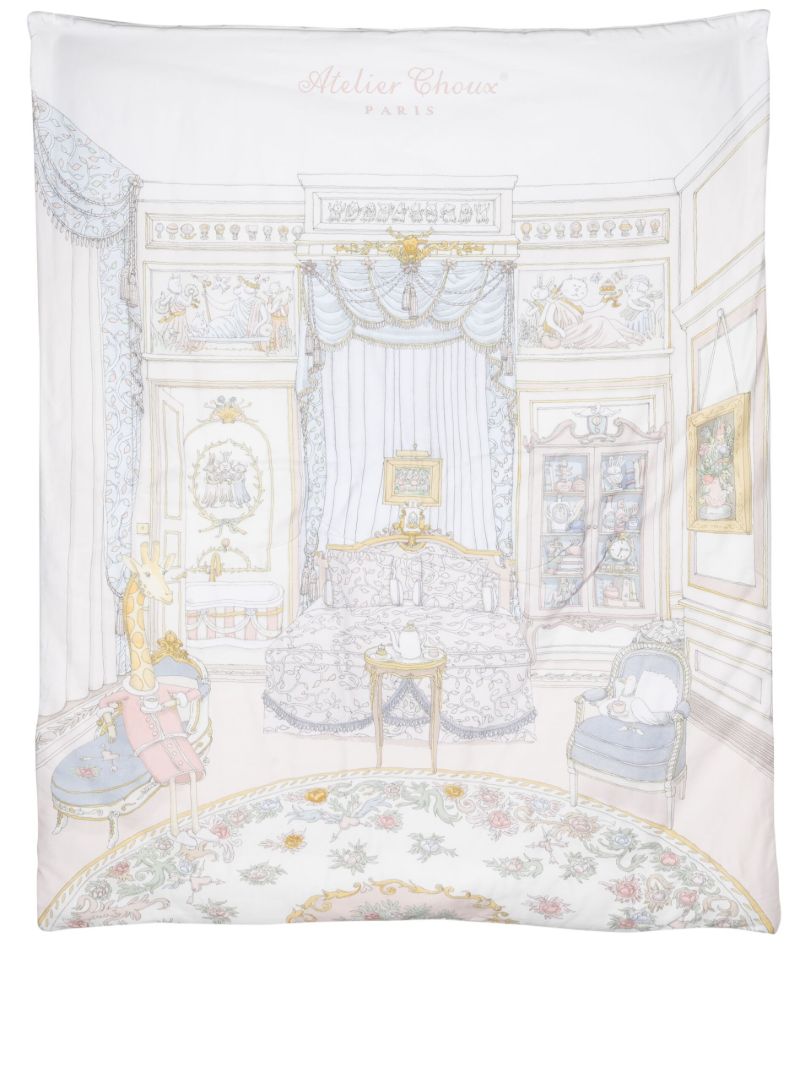White French Bedroom Cotton Quilt