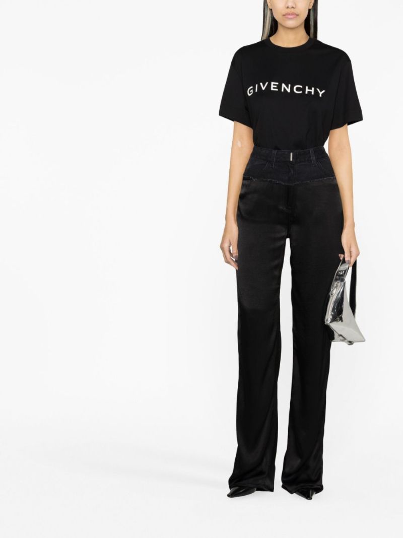 Black Archetype Logo Print T-shirt
