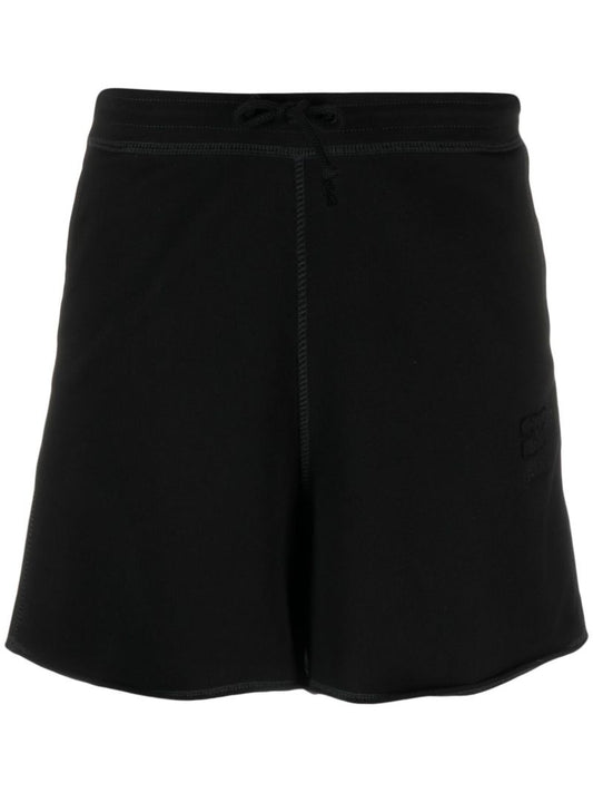 Black Isoli Organic Cotton Shorts