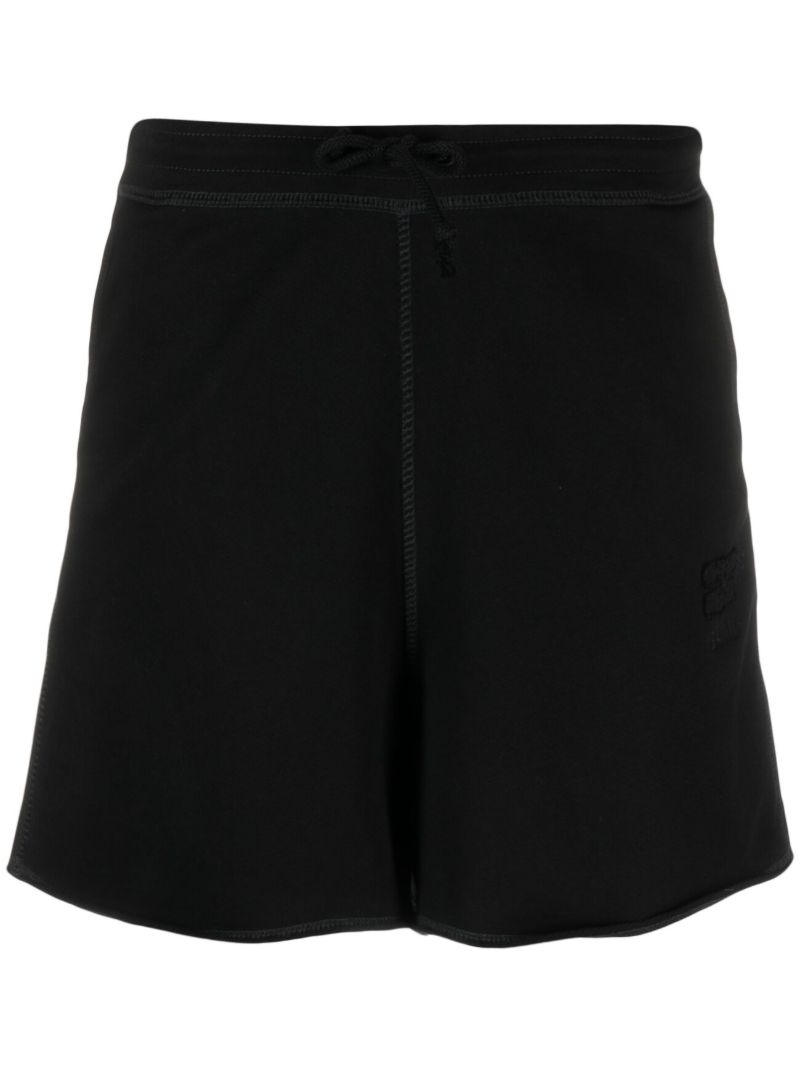 Black Isoli Organic Cotton Shorts