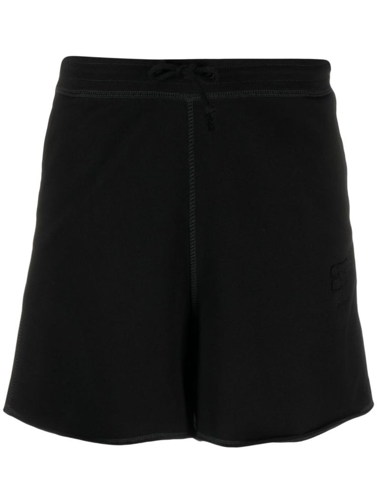 Black Isoli Organic Cotton Shorts