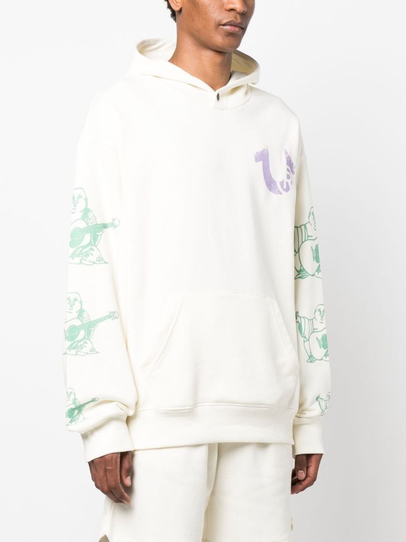 White Utopia Cotton Hoodie