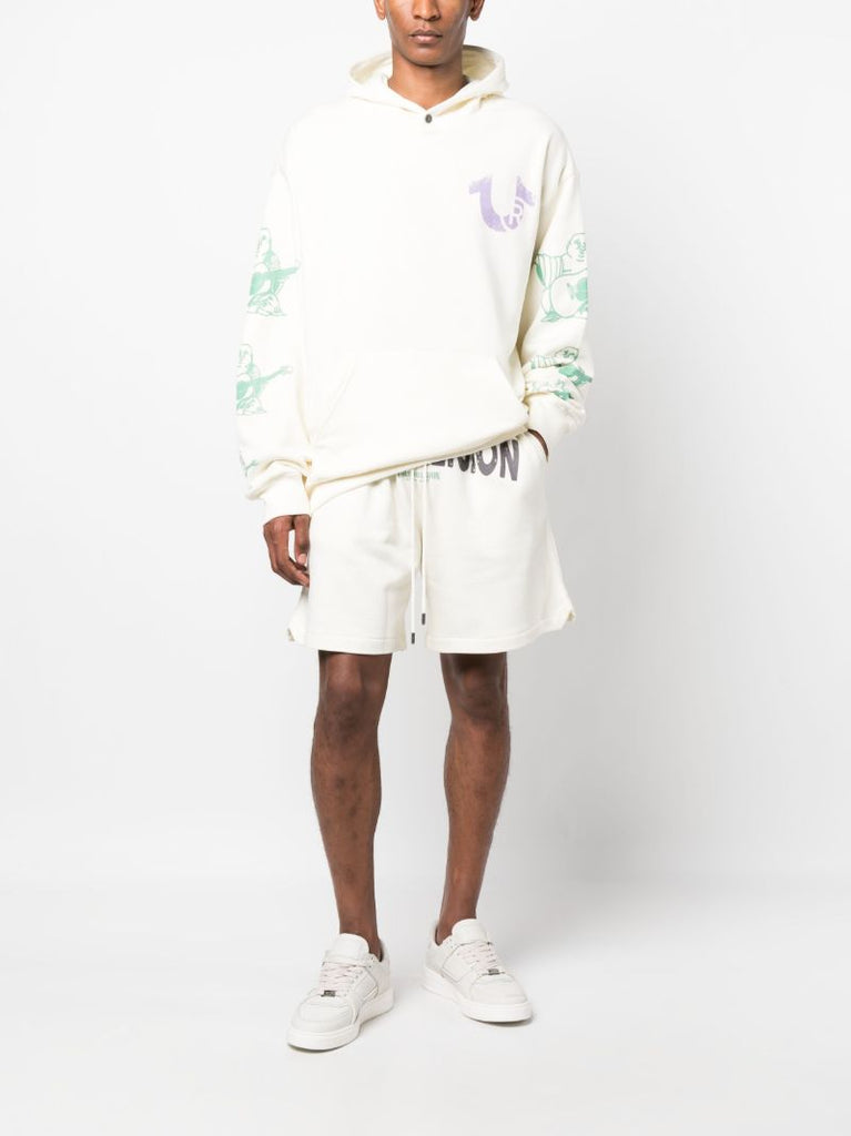 White Utopia Cotton Hoodie
