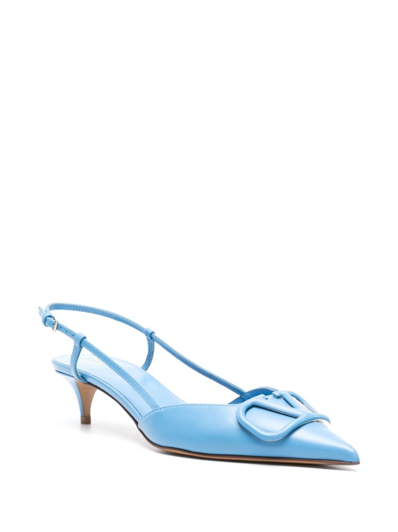 Blue Vlogo 40 Slingback Pumps