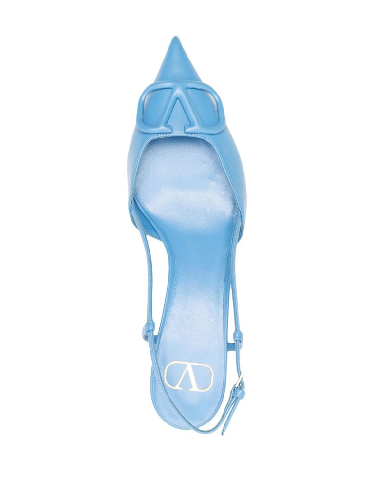 Blue Vlogo 40 Slingback Pumps