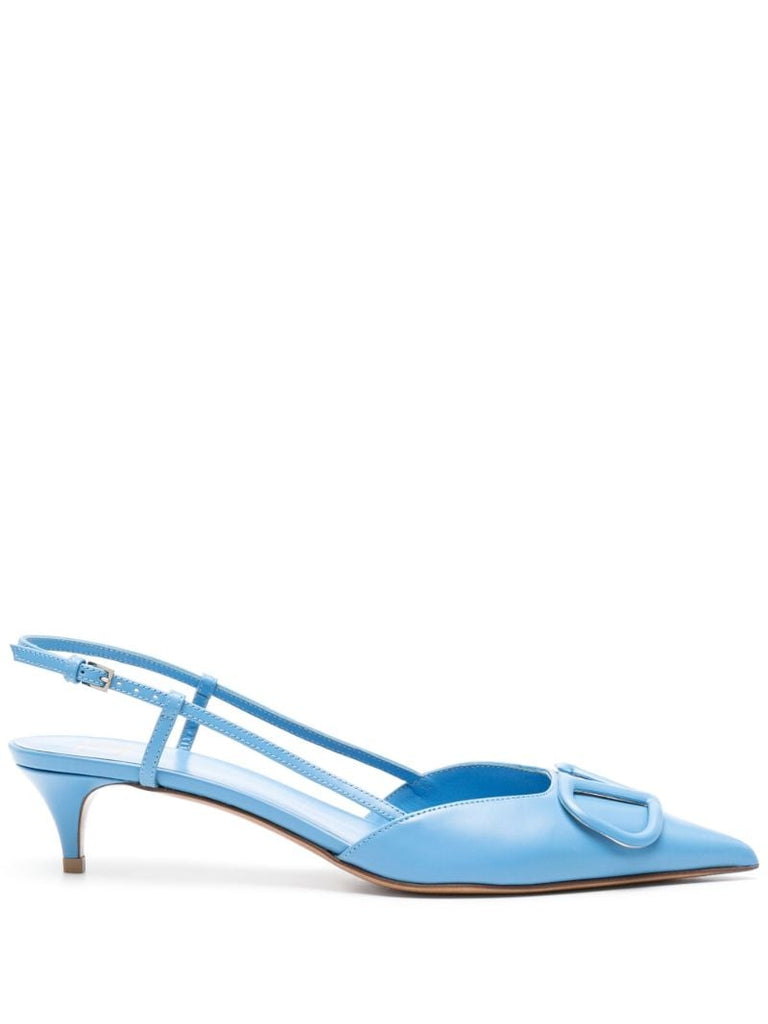 Blue Vlogo 40 Slingback Pumps