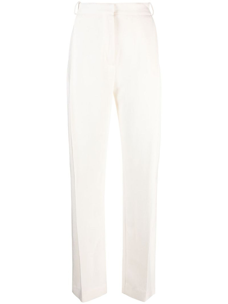 Neutral Gabrielle Tailored Trousers