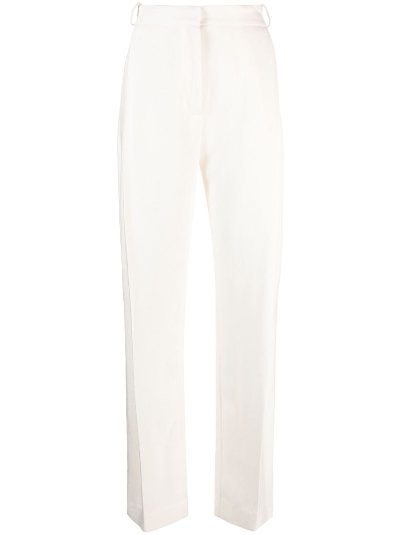 Neutral Gabrielle Tailored Trousers