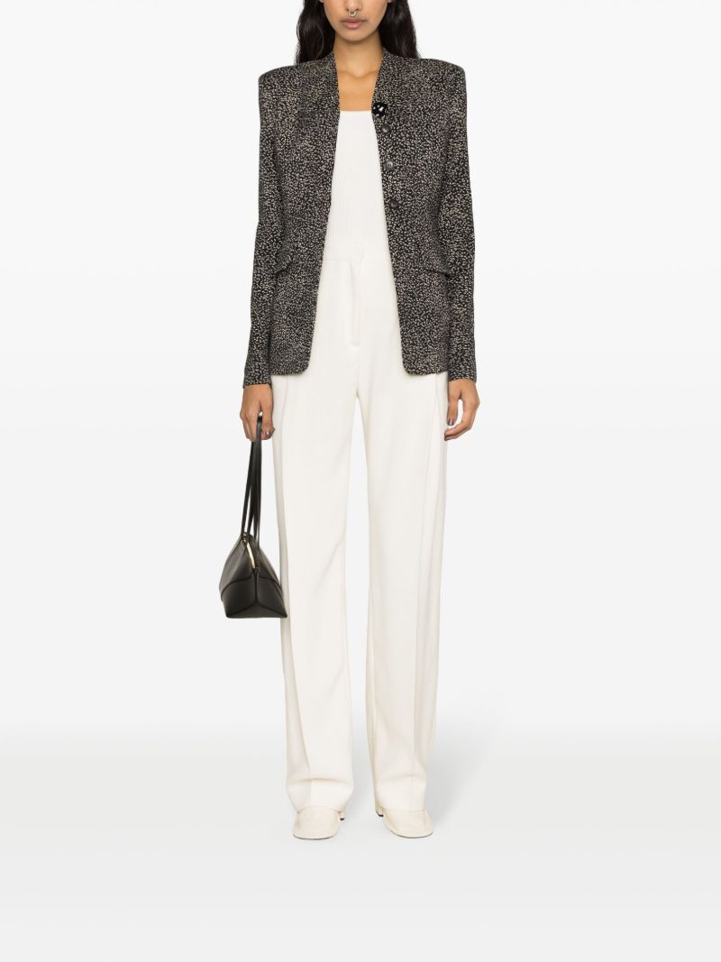 Neutral Gabrielle Tailored Trousers
